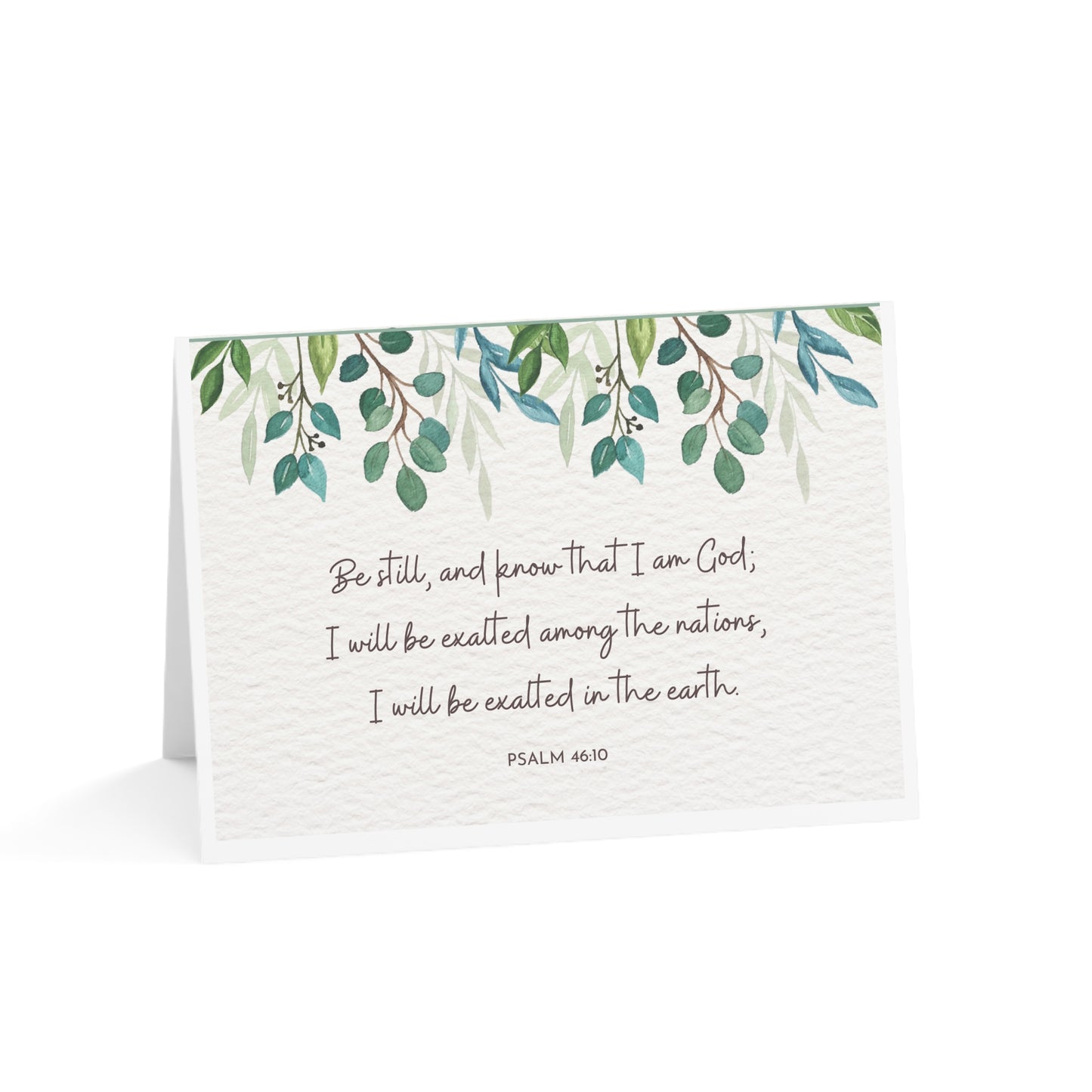 Psalm 46:10 Greeting Cards (1, 10, 30, and 50pcs)