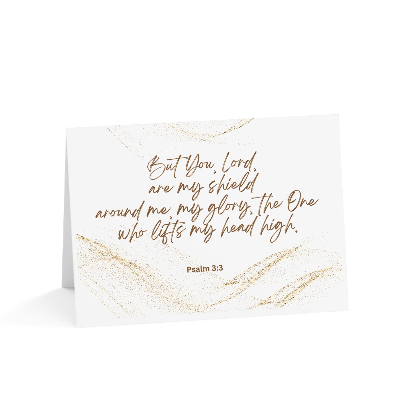 Psalm 3:3 Greeting Cards (1, 10, 30, and 50pcs)